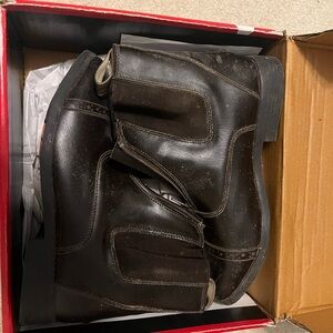 Paddock Brown zip Boots